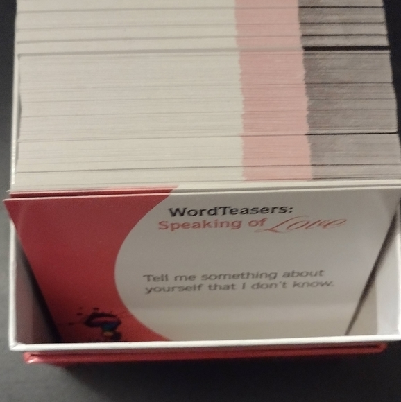 Word Teasers Speaking of Love Conversation Starters for lovers of all ages! - Picture 4 of 4